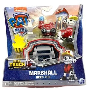 NEW Paw Patrol Marshall Big Truck Pups Figure w/ Chicken 2022 Sealed